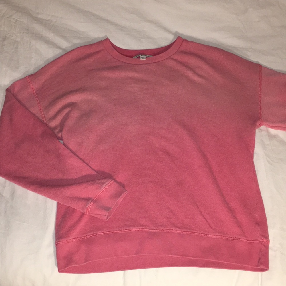 American Eagle red crewneck